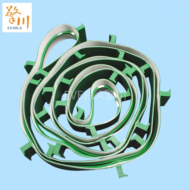 双重防护升级！绿色 PVC 输送