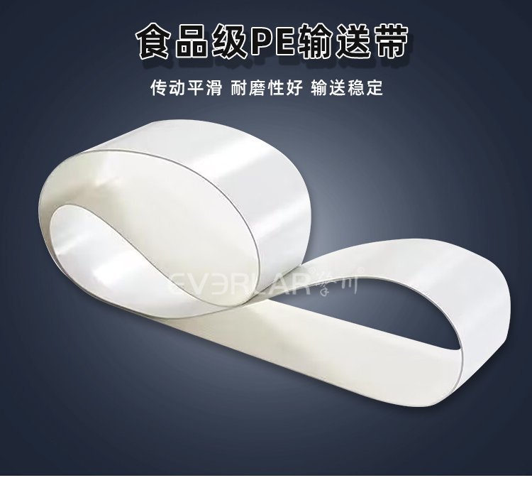 食品级 PE 输送带，用这些特点