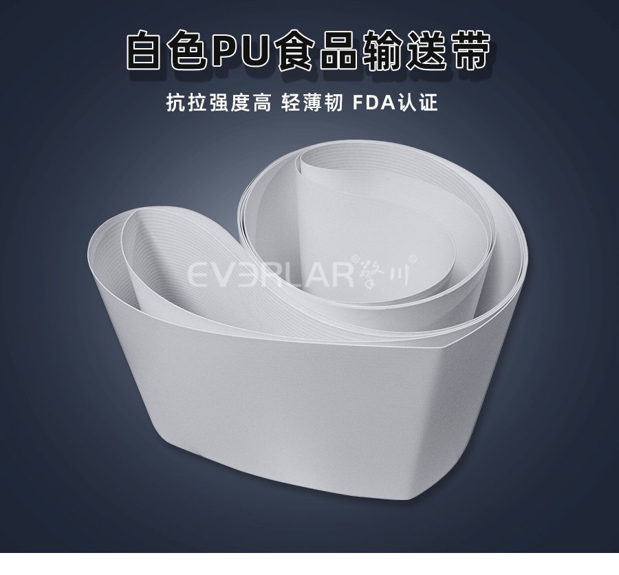 不同温度环境下，食品输送带