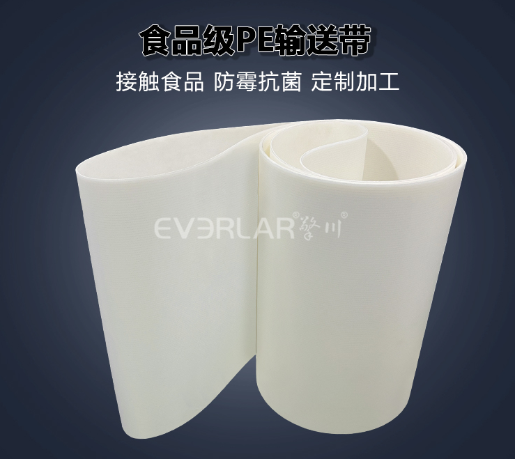 耐油易清洗的食品级PE输送带