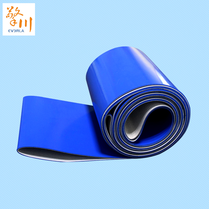 蓝色光面pvc<a href='http://www.everla.com/shusongdai/' target='_blank'><u>输送带</u></a>主图