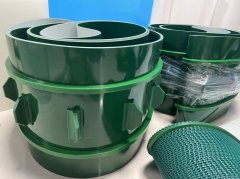 挡边式防滑输送带怎么安装