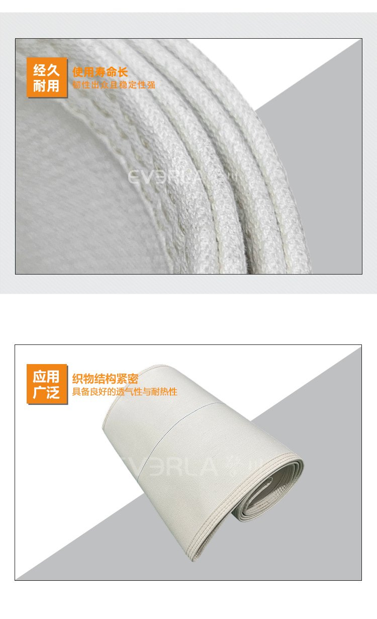 白色车线帆布输送带